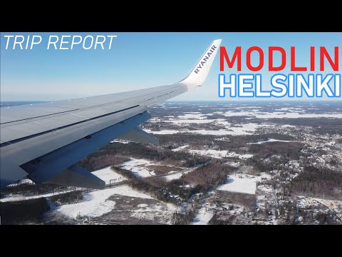 TRIP REPORT 2023 | Modlin (WMI) - Helsinki (HEL) | Ryanair | Finlandia