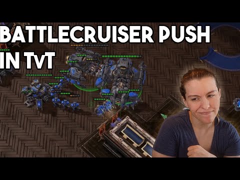Battlecruiser Push Versus Mech TvT