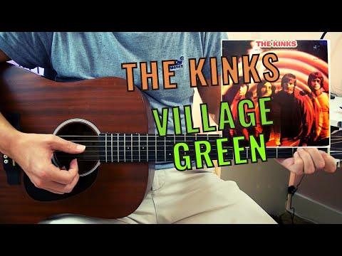 The Kinks - Village Green - Guitar Lesson/Tutorial