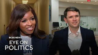 Jasmine Crockett and James Talarico react to controversy over his interview with Stephen Colbert