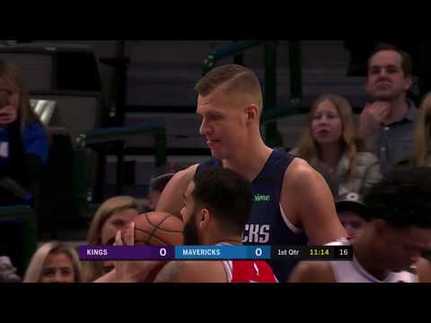 Kristaps Porzingis vs. Kings: 27 pts, 13 reb, 5 ast, 3 bl HIGHLIGHTS 2019/2020 [12.02.20.]