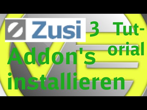 Zusi 3 Tutorial #001: Addon's richtig installieren