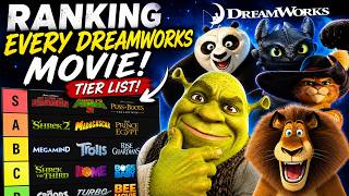Ranking Every DreamWorks Movie... Don't Hate Me!