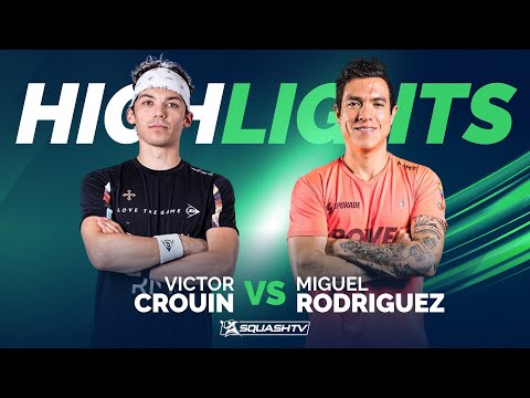 🇫🇷 Crouin v Rodriguez 🇨🇴 | Tournament of Champions 2025 | RD1 HIGHLIGHTS