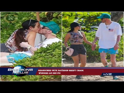 Grabscher! Pete Davidson greift Chase  Wonders an den Po!