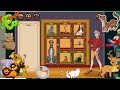 PANIC IN PET PARADISE Dog Cat Mouse And Bird Is Happy