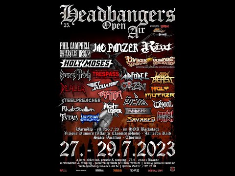 METAL WITCH - Believe in the power of rock (live at H.O.A. 2023)