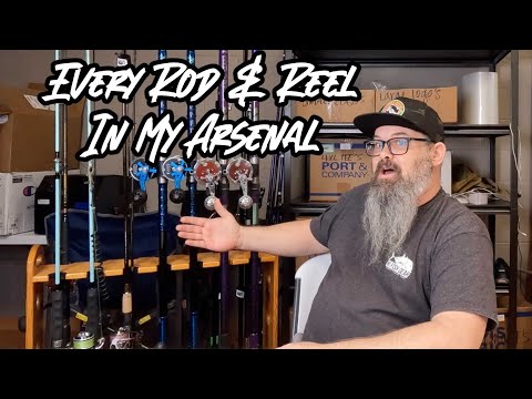 Hawaii Fishing Gear - Every Rod & Reel the Tackle Shop Guy Owns