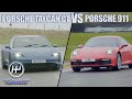 Porsche Taycan Cross Turismo VS 911 Carrera | Fifth Gear Recharged Shootout