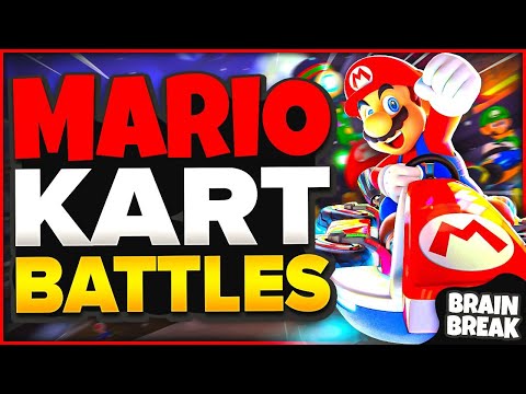 Mario Kart Battles | Brain Break | Just Dance | Freeze Dance | Matthew Wood