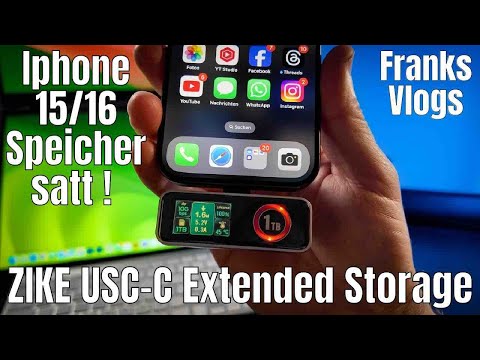 Zike Drive 1TB Storage for your iPhone iPad and Mac New Version Review