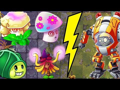 All Magical Plants Vs Z-Mech in Plants Vs Zombies 2 Battlez: Gameplay 2019