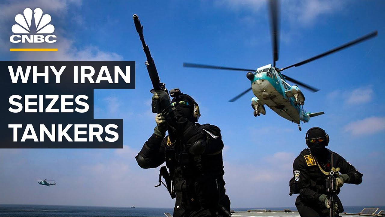 What is the strait between Iran and the United Arab Emirates?