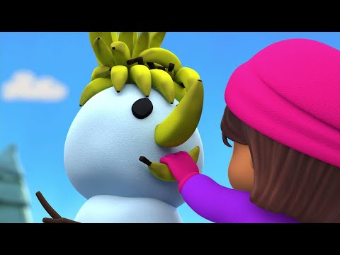Fisher Price Little People ⭐ Banana Snow Man ⭐New Season! ⭐Full Episodes HD ⭐Cartoons for Kids - Kids TV Series, Kingdom Kids Zone - Little People - Fisher Price