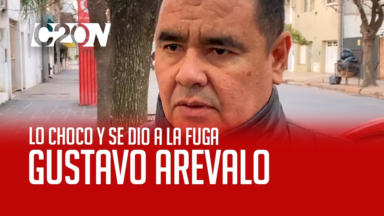 C20 Noticias | Lo chocó y se dió a la fuga - Gustavo Arevalo