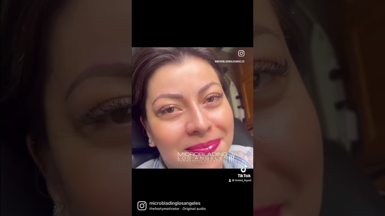 Combo Brows, Microblading and Shading together!