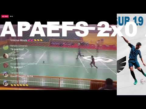 APAEFS X ALPES FUTSAL  I  ESTADUAL FUTSAL SUB 19  -  MS