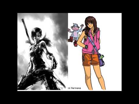 Nightcore - EPB -Lara Croft VS Dora l'exploratrice (Switching Vocals)