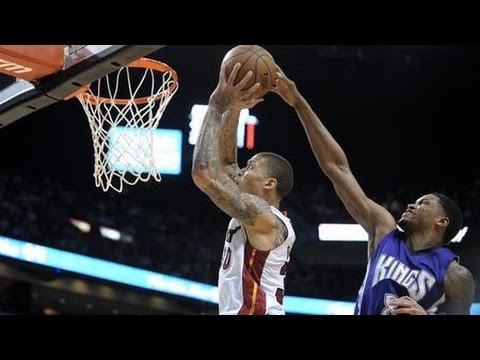 Michael Beasley 18 pts, 7 rebs Full Highlights (Miami Heat X Sacramento Kings) [03.07.2015]