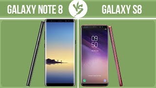Samsung Galaxy Note 8 vs Samsung Galaxy S8 ✔️