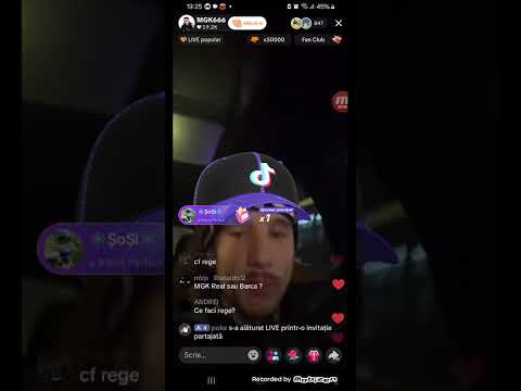 MGK666 Live pe tiktok răspunde la Întrebări și este puțin nervos