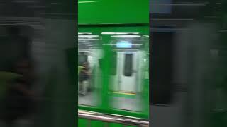 大阪メトロ中央線400系40604F夢洲行き発車シーン夏休み9日目