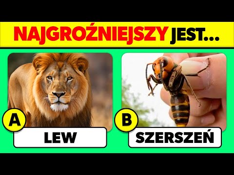 🧠 Jak dobrze znasz ZWIERZĘTA? 🦁🐘✅Quiz o Zwierzętach