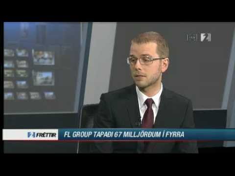 Jón Sigurðsson forstjóri um tap FL Group - feb. 2008
