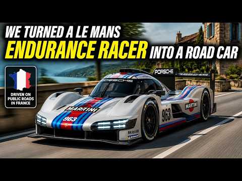 Thumbnail for We turned a Le Mans endurance racer into a road car by Porsche 963