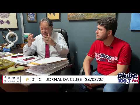 Jornal da Clube - 25/03/2024 - Edição do Almoço
