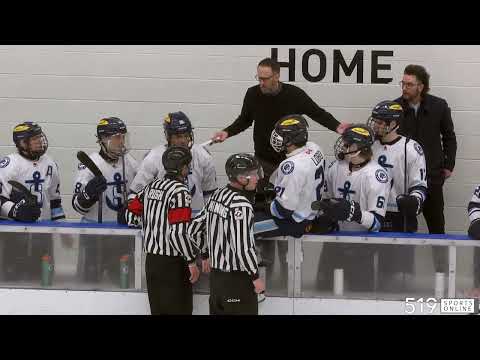 GOJHL Playoffs (Game 5) - Caledonia Corvairs vs Port Colborne Sailors