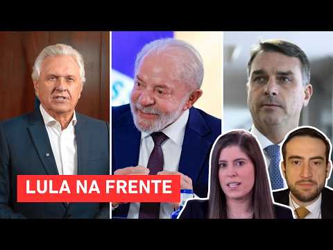 Quasar: Lula lidera com 45% contra 37% de Flávio Bolsonaro