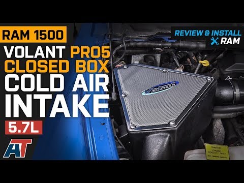 2003-2008 Ram 1500 Volant Pro5 Closed Box Cold Air Intake 5.7L Review & Install