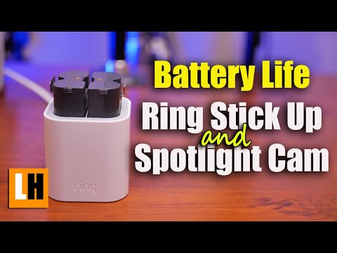 Ring Spotlight Cam & Stick Up Cam Battery Life + Ring Charging Station