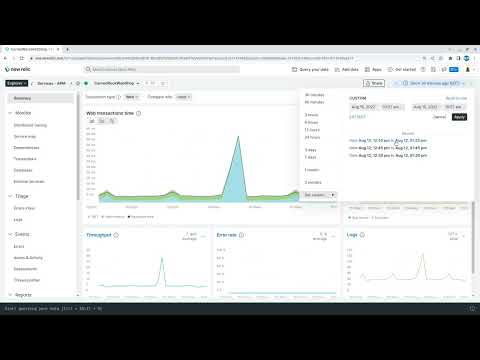 New Relic Fundamentals: A Guide to Dashboards