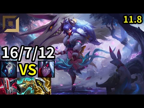 Kindred ADC vs Varus - KR Master | Patch 11.8
