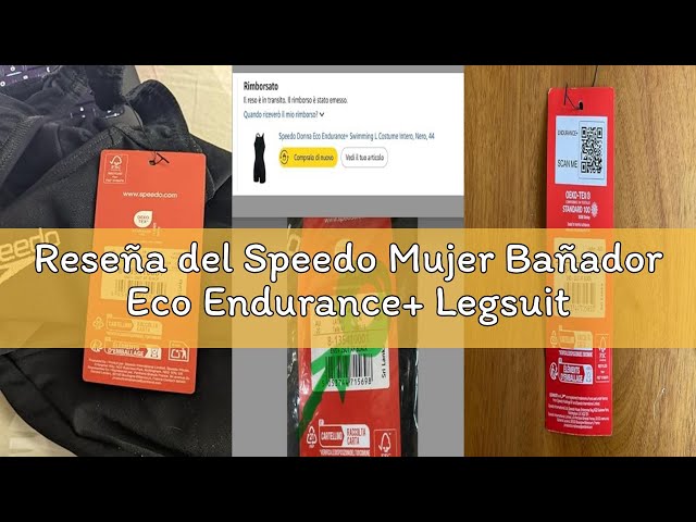 Vídeo relacionado con Speedo Niña Bañador Eco Endurance+ Medalist | Resistente al Cloro | Tejido Reciclado | Ajuste cómodo | Clases de natación | Nadar en Vacaciones Black 9-10