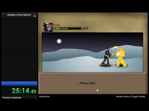 Sinjid: Shadow of the Warrior 100% in 25:14