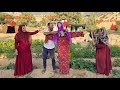 Making A Scarecrow For Garden And Mocking Second Lady By The Husband And First Lady The Patient