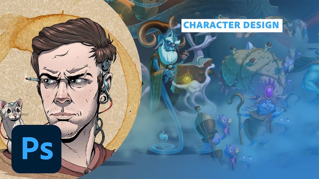 Create Anthropomorphic Characters for Animation w/ Chris Blackstock - 1 of 2 | Adobe Creative Cloud