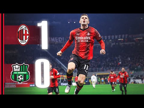 Pulisic seals the deal | AC Milan 1-0 Sassuolo | Highlights Serie A