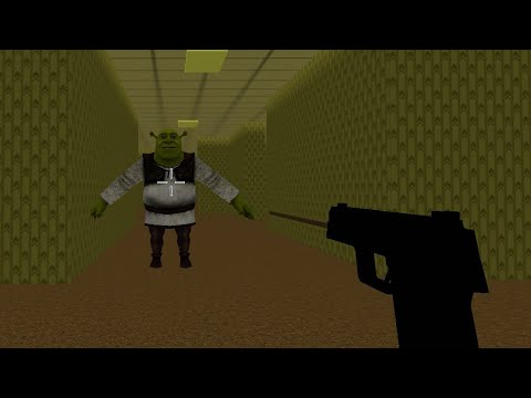 Backroom só que do sherek no roblox