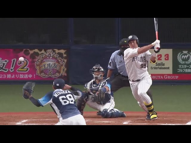 【7回裏】ラオウの火が吹く!! バファローズ・杉本裕太郎の同点タイムリーヒット!! 2022年7月5日 オリックス・バファローズ 対 埼玉西武ライオンズ