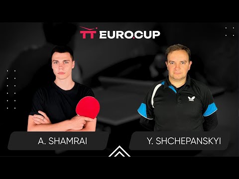 09:55 Andrii Shamrai - Yurii Shchepanskyi 11.03.2024 TT Euro.Cup Ukraine Star. TABLE 3