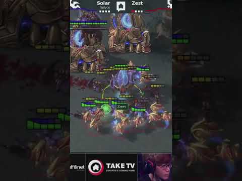 Solar's perfect Drone rush in ZvP StarCraft 2