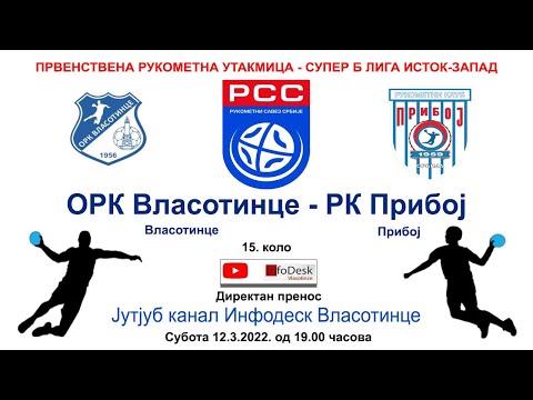 Direktno: ►►► ORK Vlasotince - RK Priboj