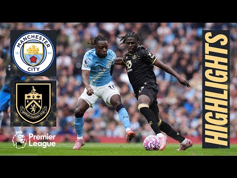 Late Haaland & Nunes Goals Put City Out Of Clarets' Reach | HIGHLIGHTS | Man City 5-1 Burnley