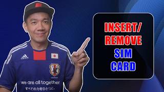 How to Insert or Remove SIM card on your Samsung Phone