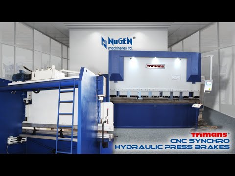 Cnc hydraulic press brakes, for sheet bending, automatic gra...