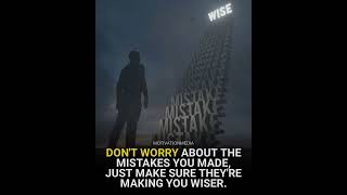 Don't Worry Your Mistake 😁 || Successful Quotes || Success Status || Life Change Quotes || #shorts